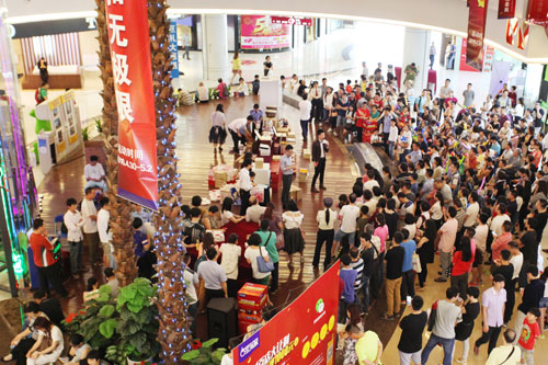 五洲城建材家具團購會圓滿結(jié)束,成交破500萬!網(wǎng)友到場率高達9成!下單